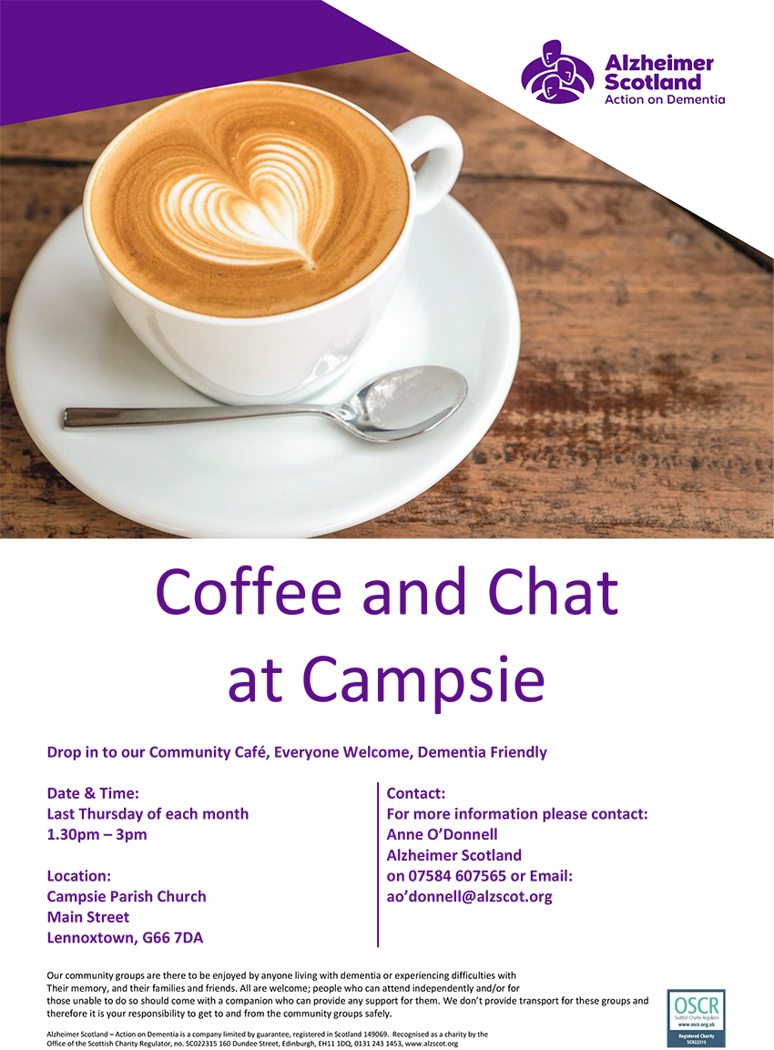 Coffe & Chat at Campsie